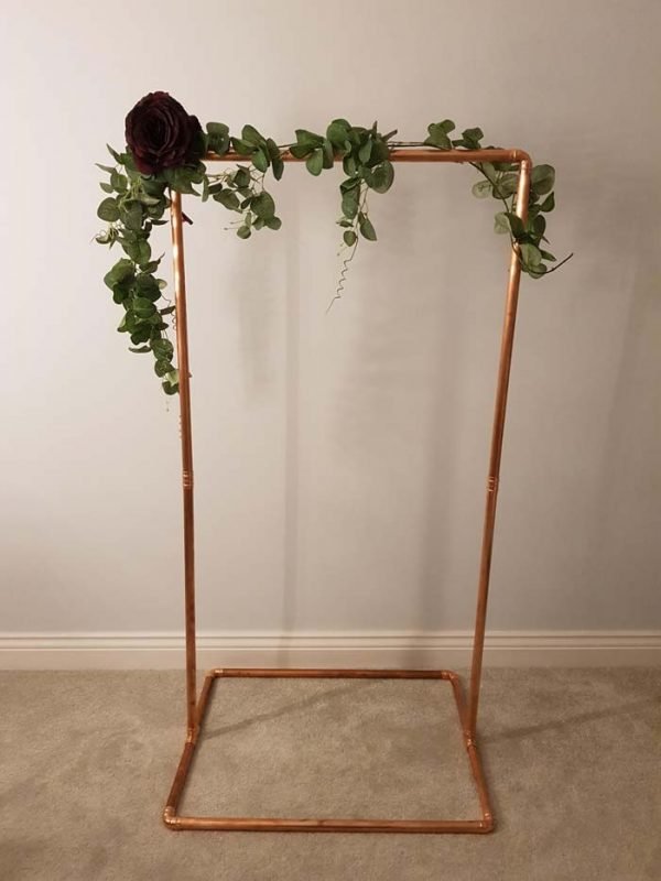 Copper Frame Welcome Sign or Table Plan for Wedding Event