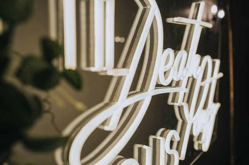 Til Death Do Us Party Neon Sign